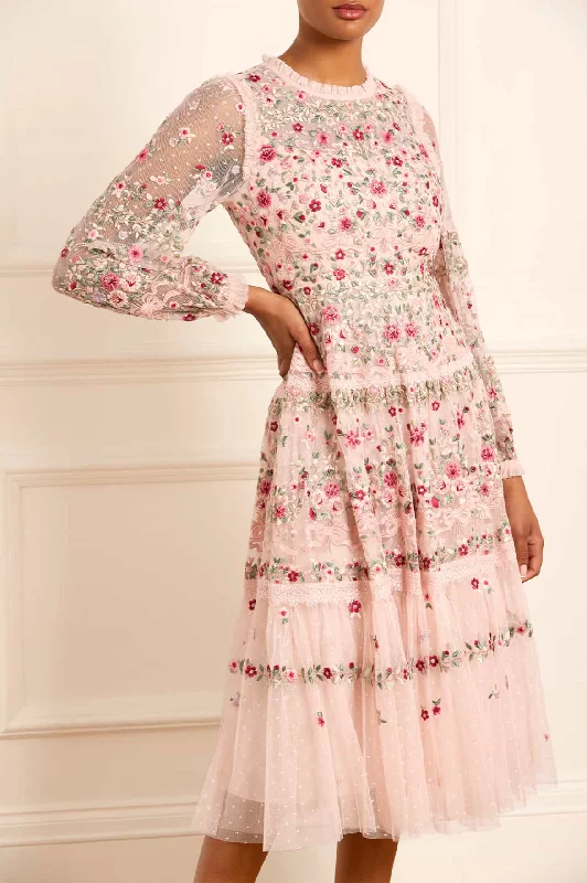 Unbeatable Prices Ribbon Bouquet Midaxi Dress
