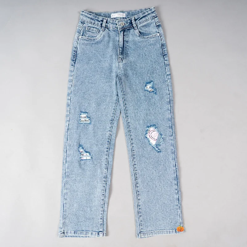 Savings Galore Light Blue Girls Jeans
