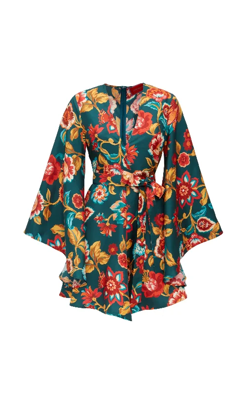 Final Sale Mini Magnifico Dress in Hottie Emerald