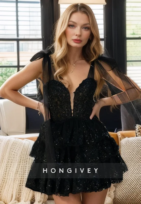 Limited Availability Sexy A-Line V-Neck Spaghetti Straps Lace Applique Party/Homecoming Dress Limited Availability Sexy A-Line V-Neck Spaghetti Straps Lace Applique Party/Homecoming Dress