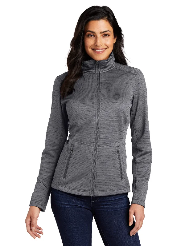 Time-Limited Offer Women's Striped Fleece Jacket