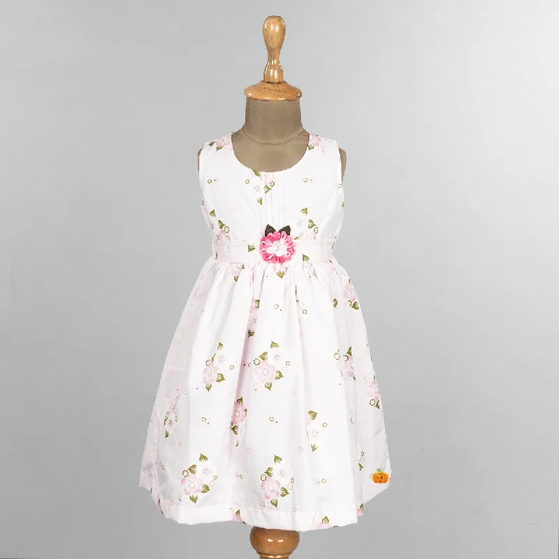 Best Seller Printed Cotton Frock for Girls