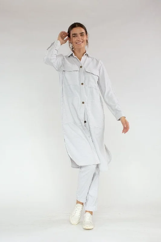 Instant Discount Ellen Shirt Jacket - Cotton Flannel