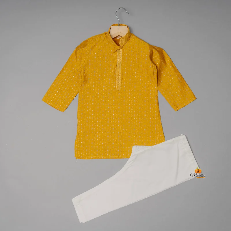 Epic Deals Mustard Boys Kurta Pajama