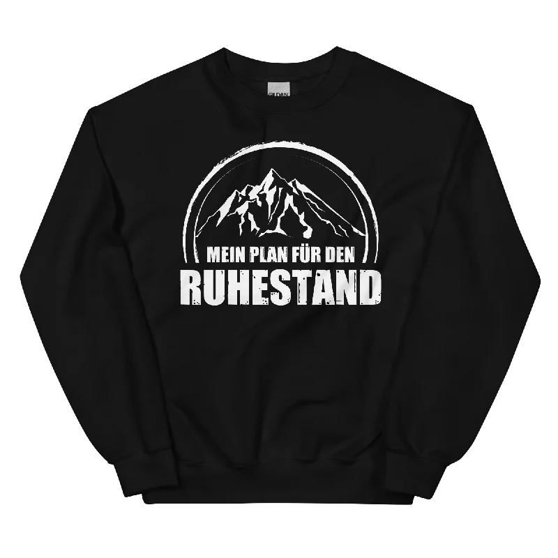 Lowest Price Mein Plan Fur Den Ruhestand - Sweatshirt (Unisex)