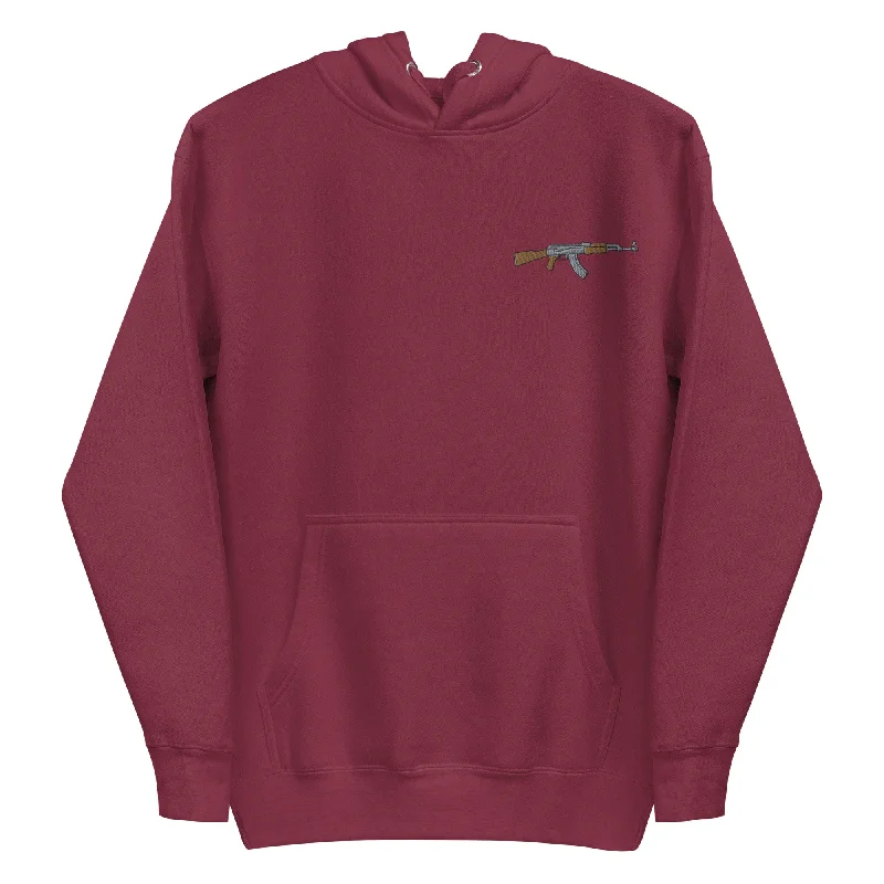 Incredible Offers AK47 Embroidered Unisex Hoodie