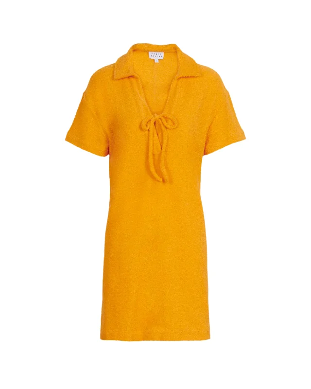 Markdown Madness Joni Dress in Orange Peel
