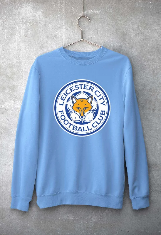 Discount Mania LEICESTER CITY Unisex Sweatshirt for Men/Women