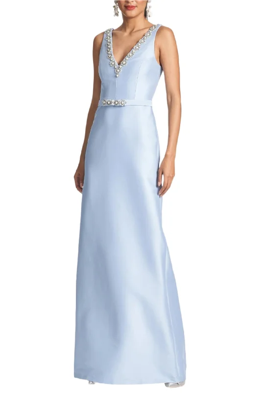 Price Drop Garda Gown in Glacial Blue