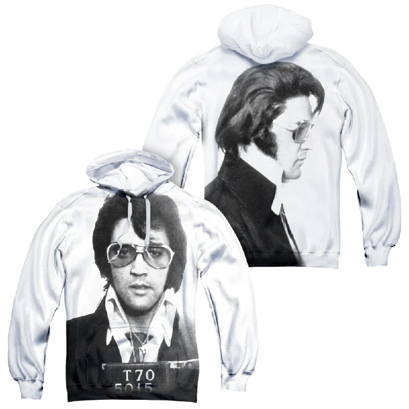 Elvis Presley Mugshot - All-Over Print Pullover Hoodie