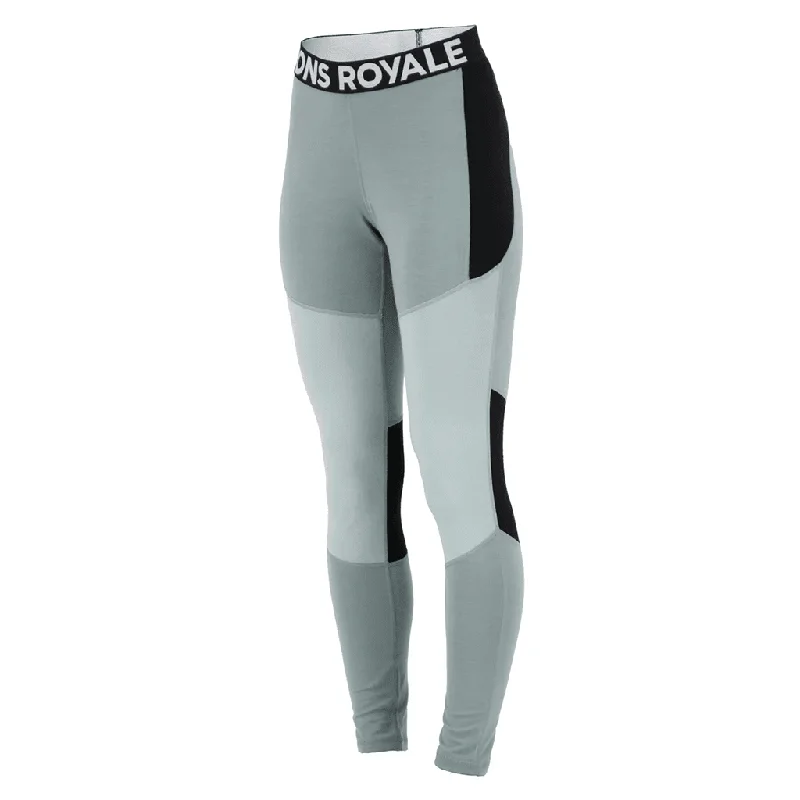 Deal Zone Olympus merino women's baselayer bottom - Glacier / Dew / Black