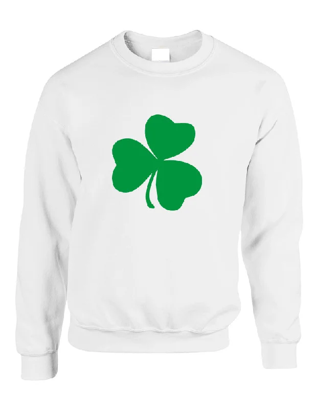 Today’s Special Adult Sweatshirt Green Shamrock Graphic St Patrick's Day Top