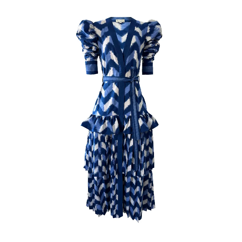 Price Drop Waves Lapis Lazuli Dress