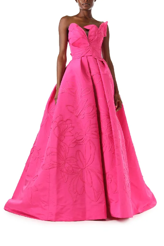 Today’s Deal Floral Embossed Ball Gown