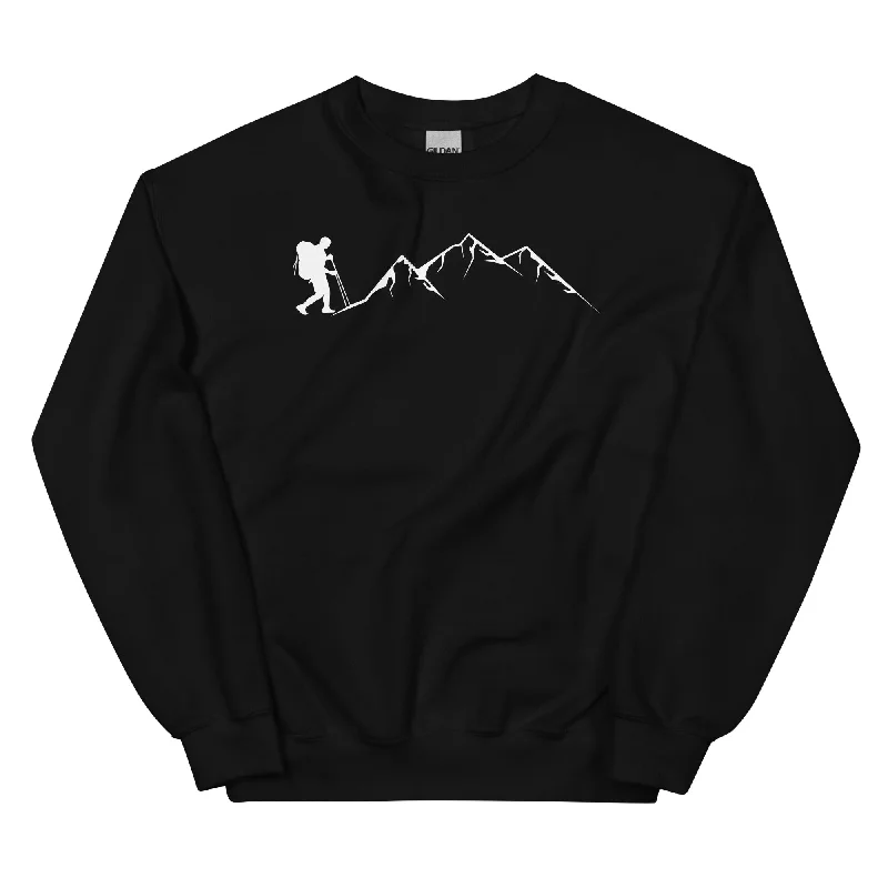 Berge - Wandern - Sweatshirt (Unisex)