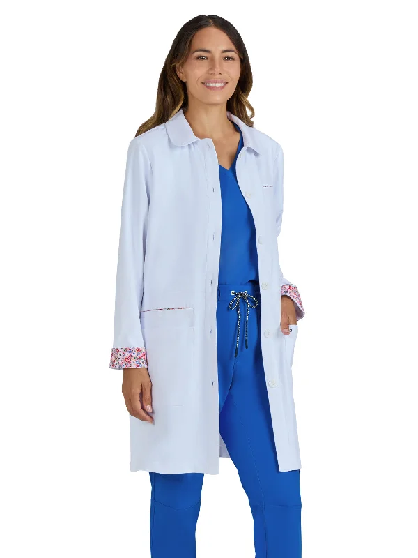 Unbeatable Prices Women's Pearlescent Button-Front 4-Pocket 34.5" Fusion Lab Coat