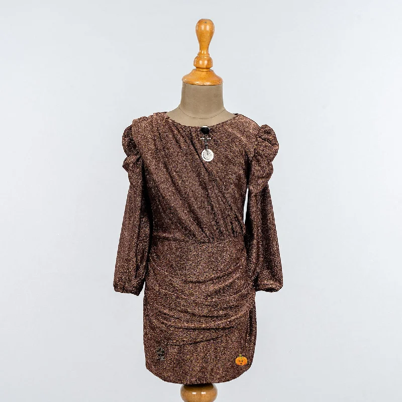 Price Cut Brown Midi for Girls