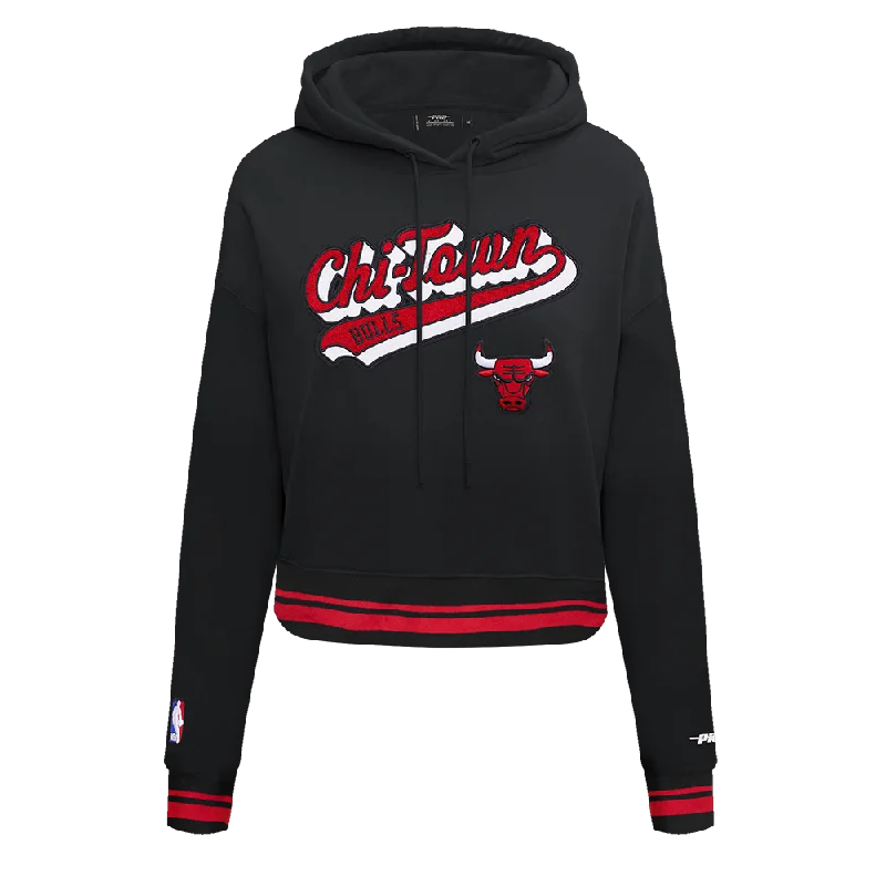 Big Discounts SUDADERA CON GORRO NBA CHICAGO BULLS SCRIPT TAIL PARA MUJER