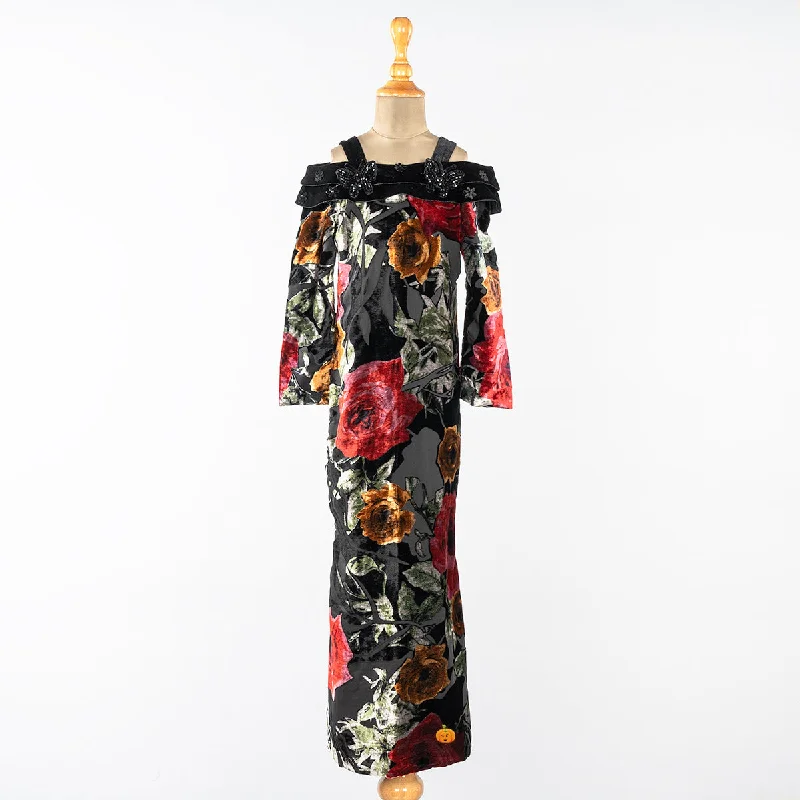 Exclusive Savings Off-Shoulder Floral Midi for Girls