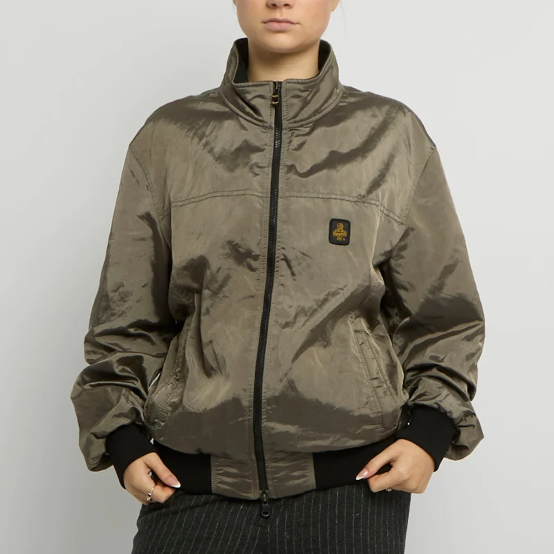 Price Buster Metallic Bomber Jacket - UK 14