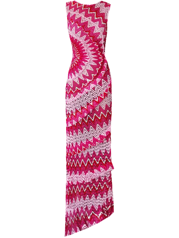 Online Only Labyrinth Dress Floor Length