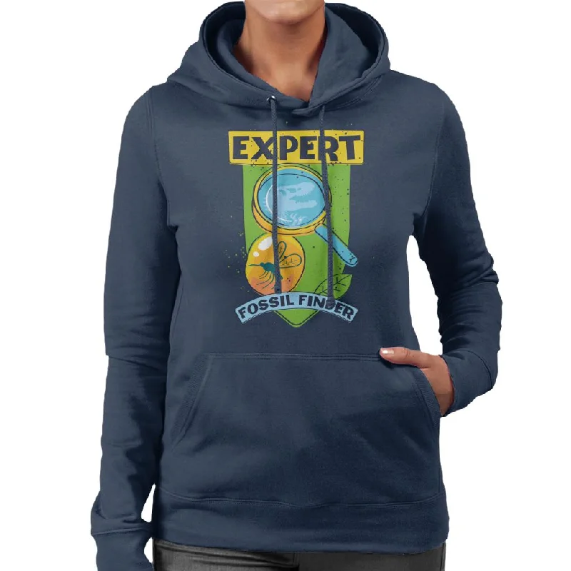 Jurassic Park Expert Fossil Finder Women's Hooded Sweatshirt