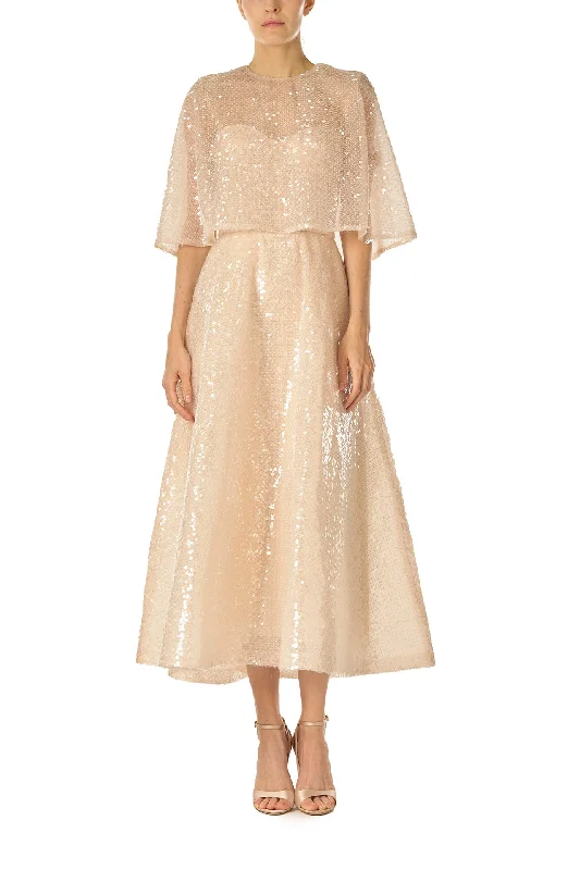 Special Discount Sequin Tulle Capelet