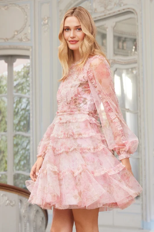 Year-End Sale Rose Bluebell Esme Micro Mini Dress