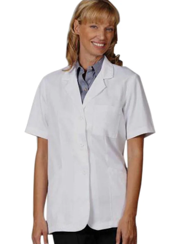 Exclusive Deal Women's Three-Pocket 30" Short-Sleeve Consultation Lab Coat