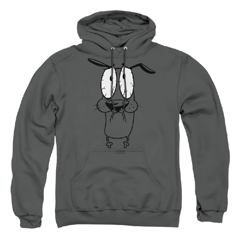 Courage The Cowardly Dog Scared - Pullover Hoodie