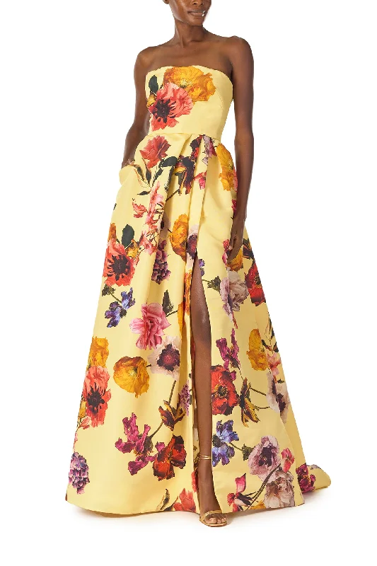 Take Advantage Strapless Ball Gown