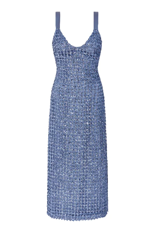 Daily Deals Dancing Queen Blue Shift Dress