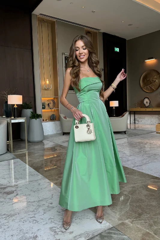 Overstock Midi Dress with Turn-up