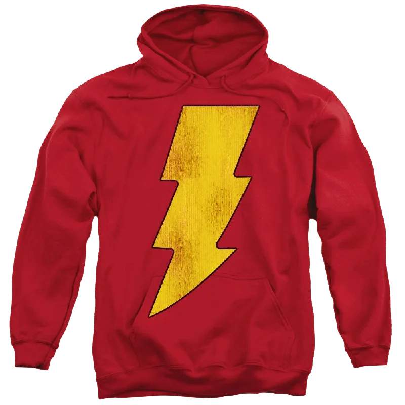 DC Comics Shazam Logo Distressed - Pullover Hoodie