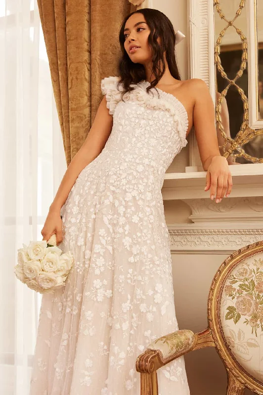 Great Deals Posy Pirouette One-Shoulder Ankle Gown