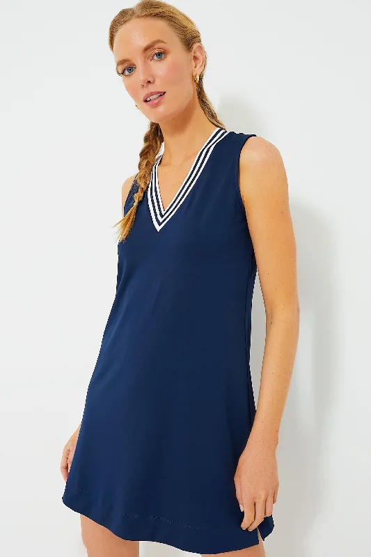 Navy Suzanne Tennis Dress