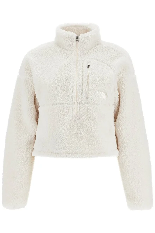 Extreme Pile Boxy Sweat  - White