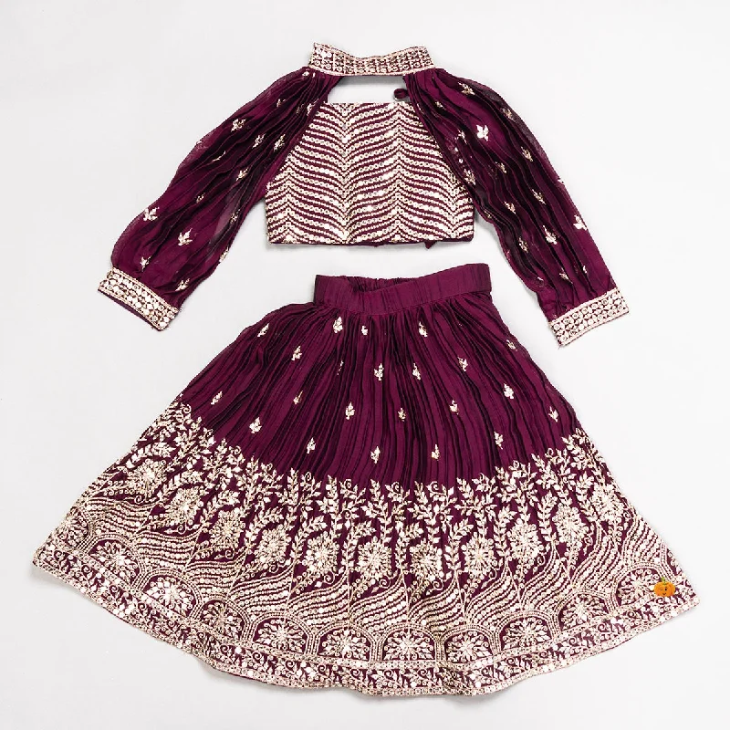 Unbeatable Prices Designer Embroidered Lehenga Choli for Girls