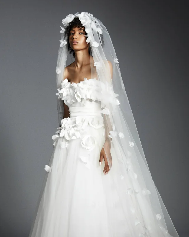 Don't Wait VRM411V - ROMANTIC FLOWER GARDEN VEIL