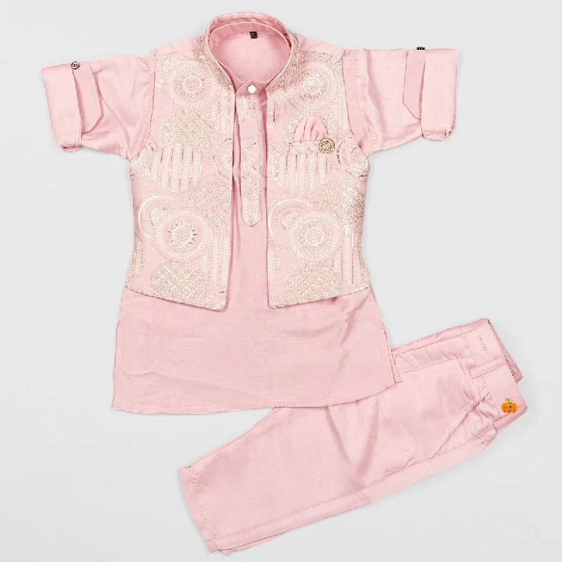 Closeout Onion & Pista Boys Kurta Pajama