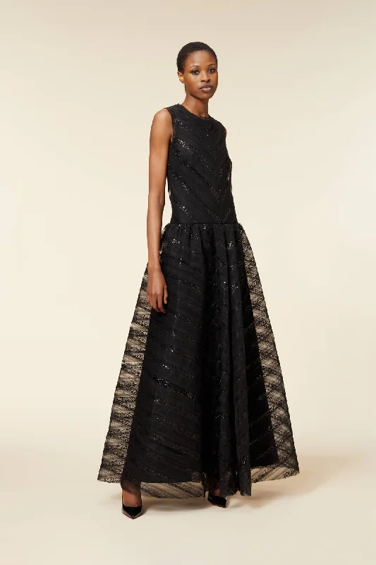 Hurry In TULLE MAXI DRESS
