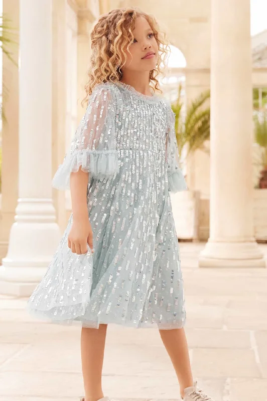 Hurry In Sequin Dash Kids Dress