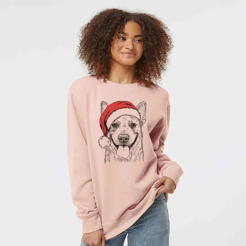 Special Price Santa Rio the Australian Cattle Dog - Unisex Pigment Dyed Crew Sweatshirt