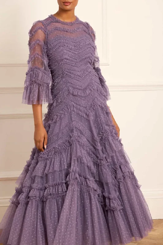 Year-End Sale Elia Long Sleeve Gown