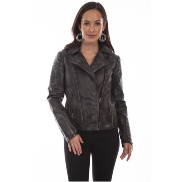 Best Deals Scully® Ladies Black Sanded Leather Jacket L87-196
