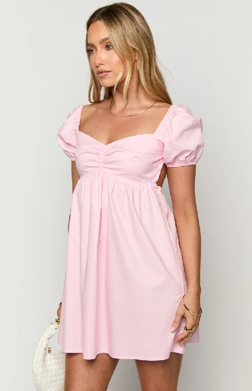 Mega Sale Clara Pink Mini Dress