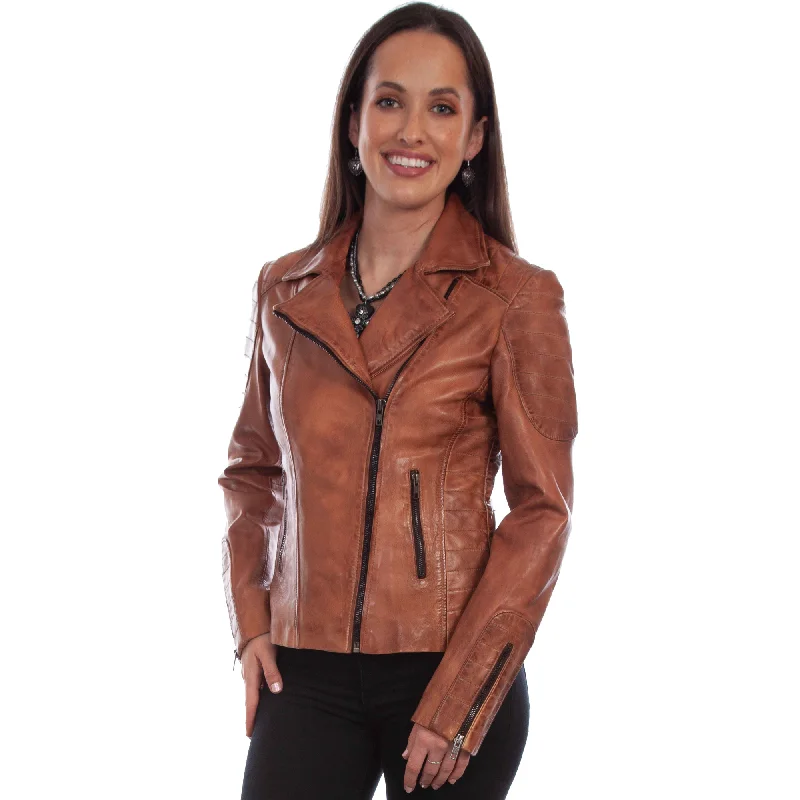 Savings Bonanza Scully Ladies  Brown Leather Jackets L87-154