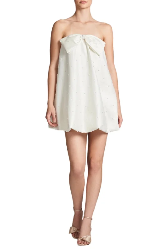 New Deals Cort Dress in Ivory