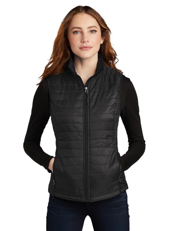 Deal of the Day Women's Packable Puffy Vest