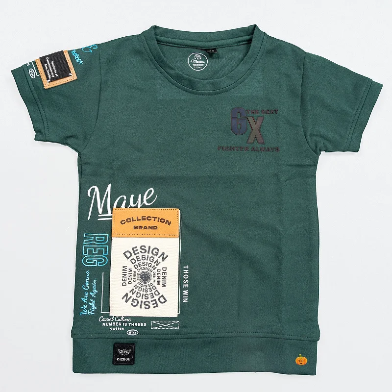 Bargain Prices Half Sleeves Boys T-shirt